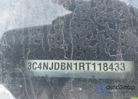 2024 Jeep Compass Latitude 4X4 из США, поврежденный, VIN 3C4NJDBN1RT118433